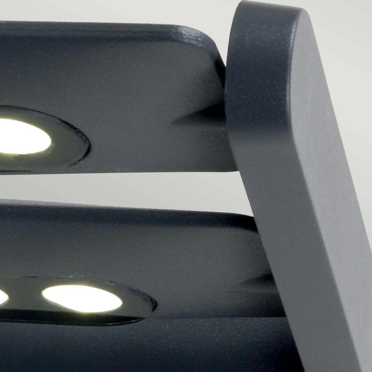 Sigmund 3/6Lt Wall Light - Graphite Integrated LED IP65 - Image 8