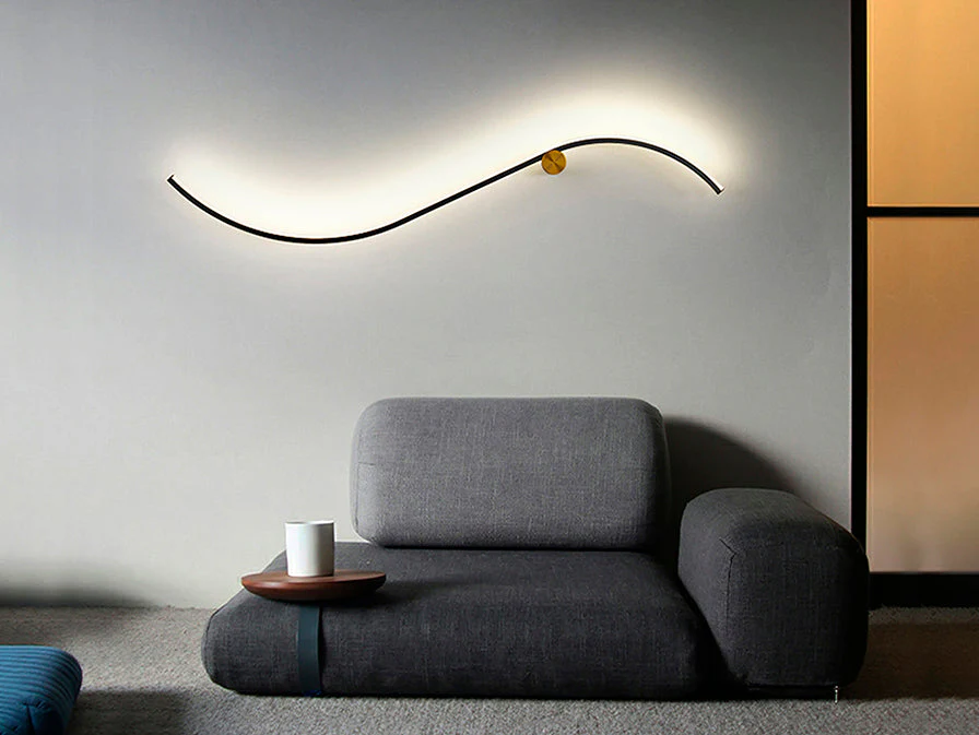Siloe LED Wall Light - Black - Image 3