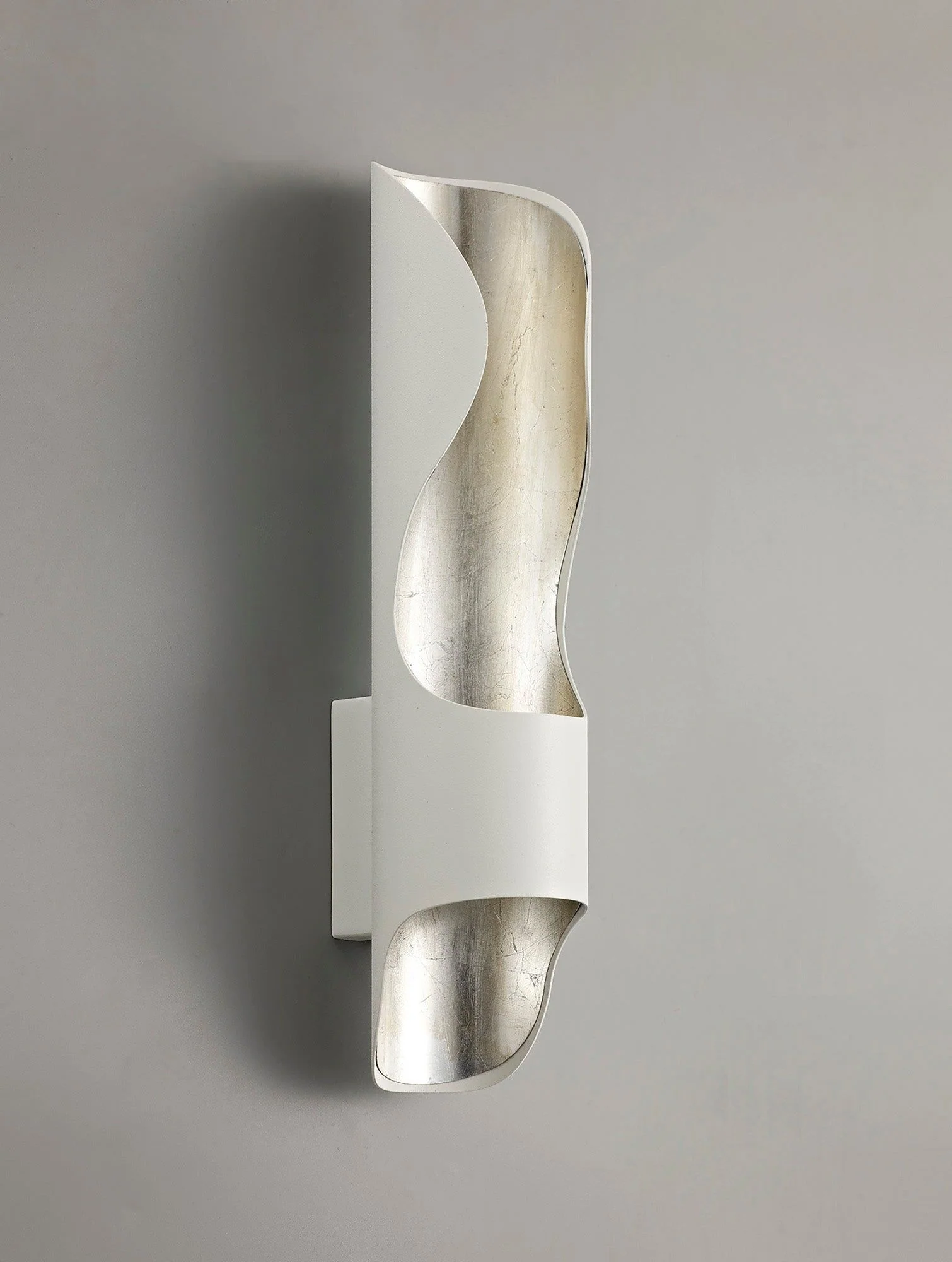Silvas Wall Lamp, 1 x 8W LED, 3000K, 640lm, 3yrs Warranty - Anthracite & Gold/White & Silver Finish IP20 - Image 3
