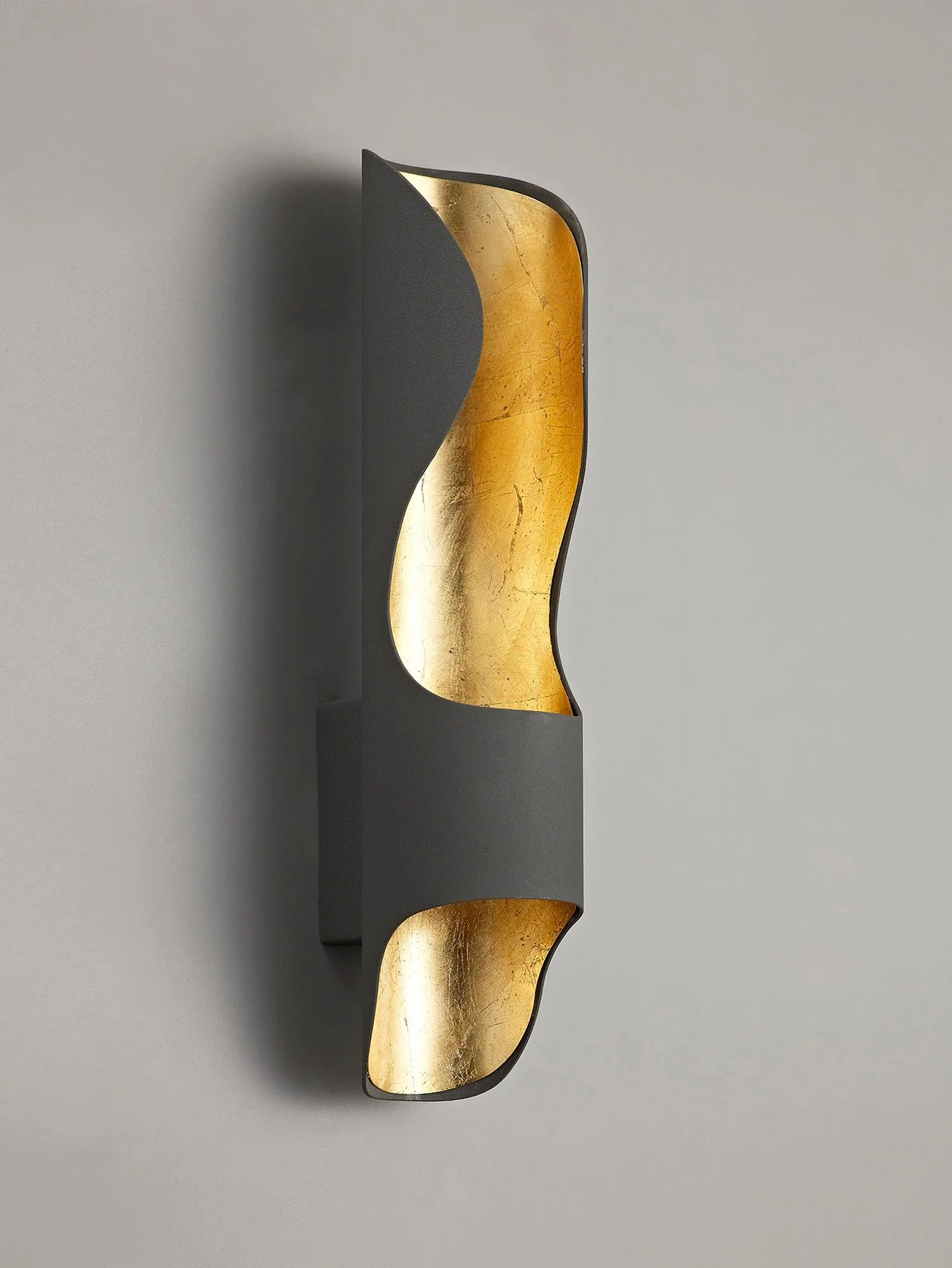 Silvas Wall Lamp, 1 x 8W LED, 3000K, 640lm, 3yrs Warranty - Anthracite & Gold/White & Silver Finish IP20 - Image 4