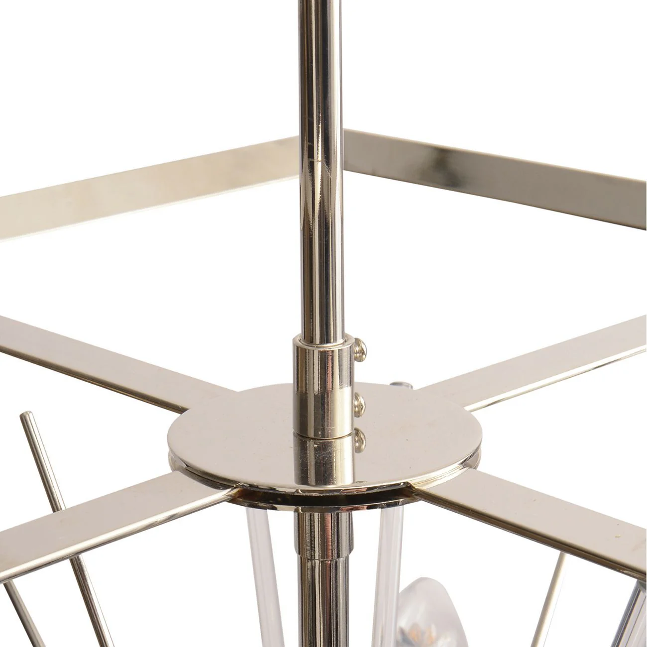 Silver Starburst Hanging Light - Small/Large - Image 2