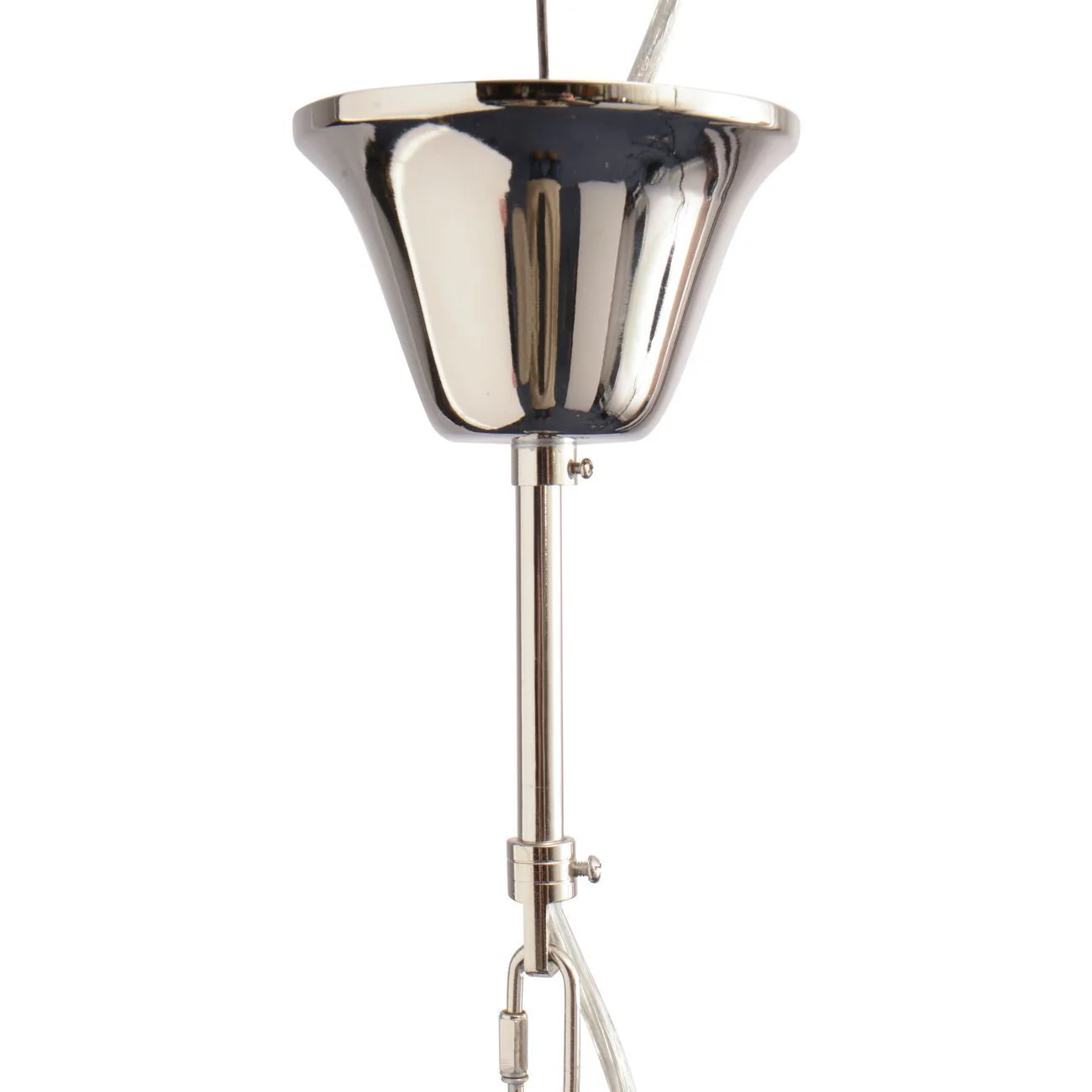 Silver Starburst Hanging Light - Small/Large - Image 3