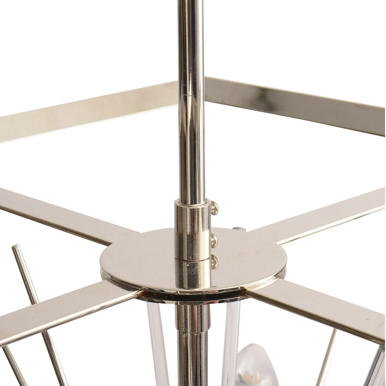 Silver Starburst Hanging Light - Small/Large - Image 6