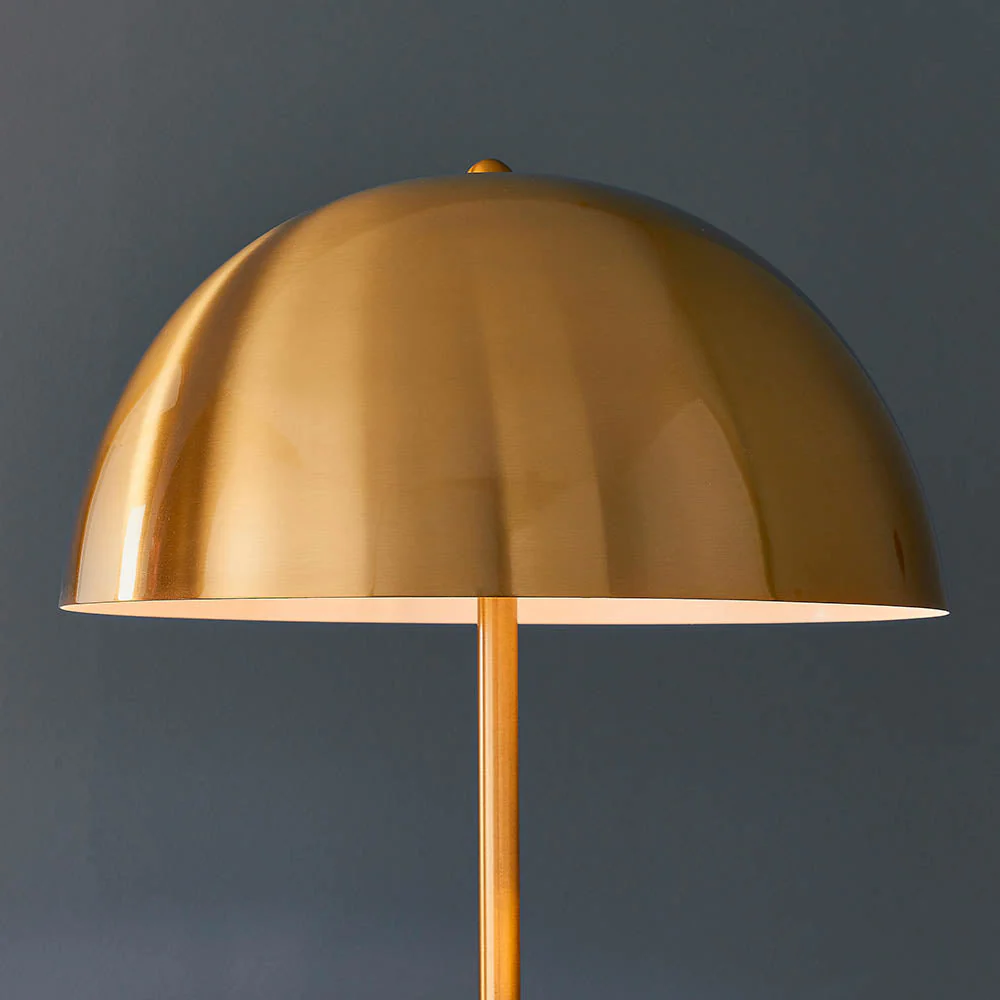 Sinatra Floor Lamp - Brass Finish E27 - Image 4