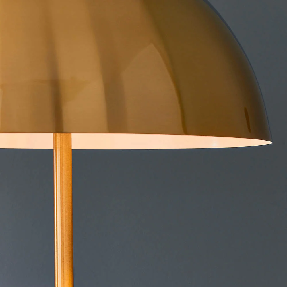 Sinatra Floor Lamp - Brass Finish E27 - Image 5