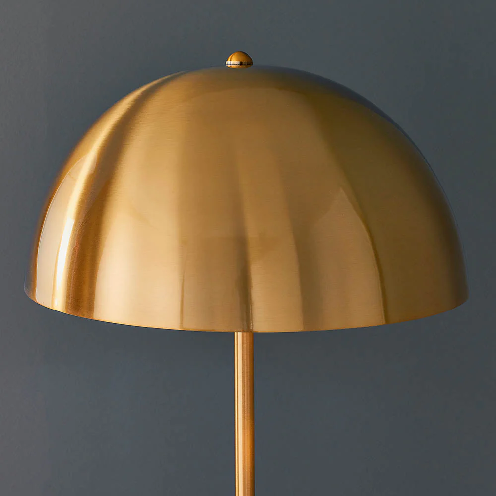 Sinatra Floor Lamp - Brass Finish E27 - Image 6