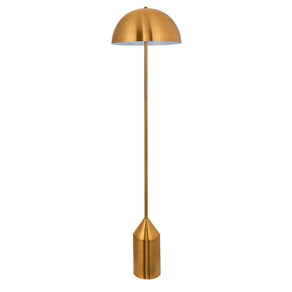Sinatra Floor Lamp - Brass Finish E27 - Image 8