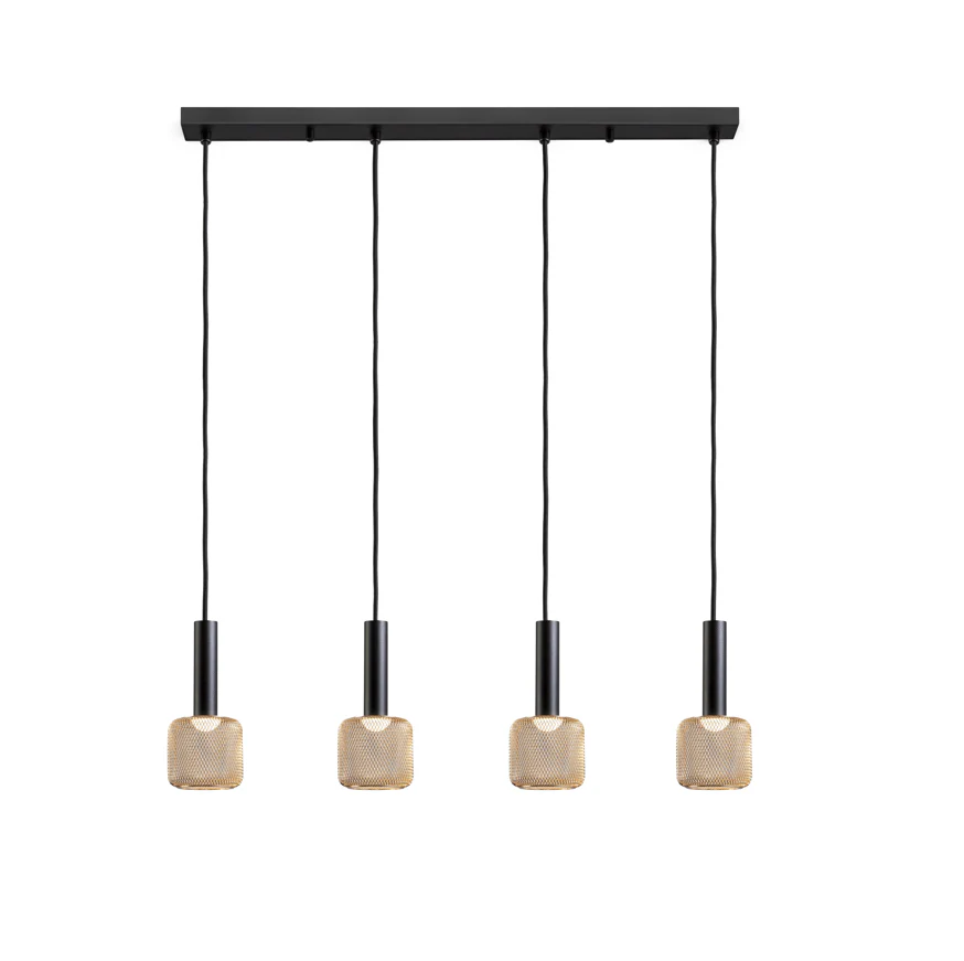 Sincro Black/gold-Finish Kitchen/Island - Image 6