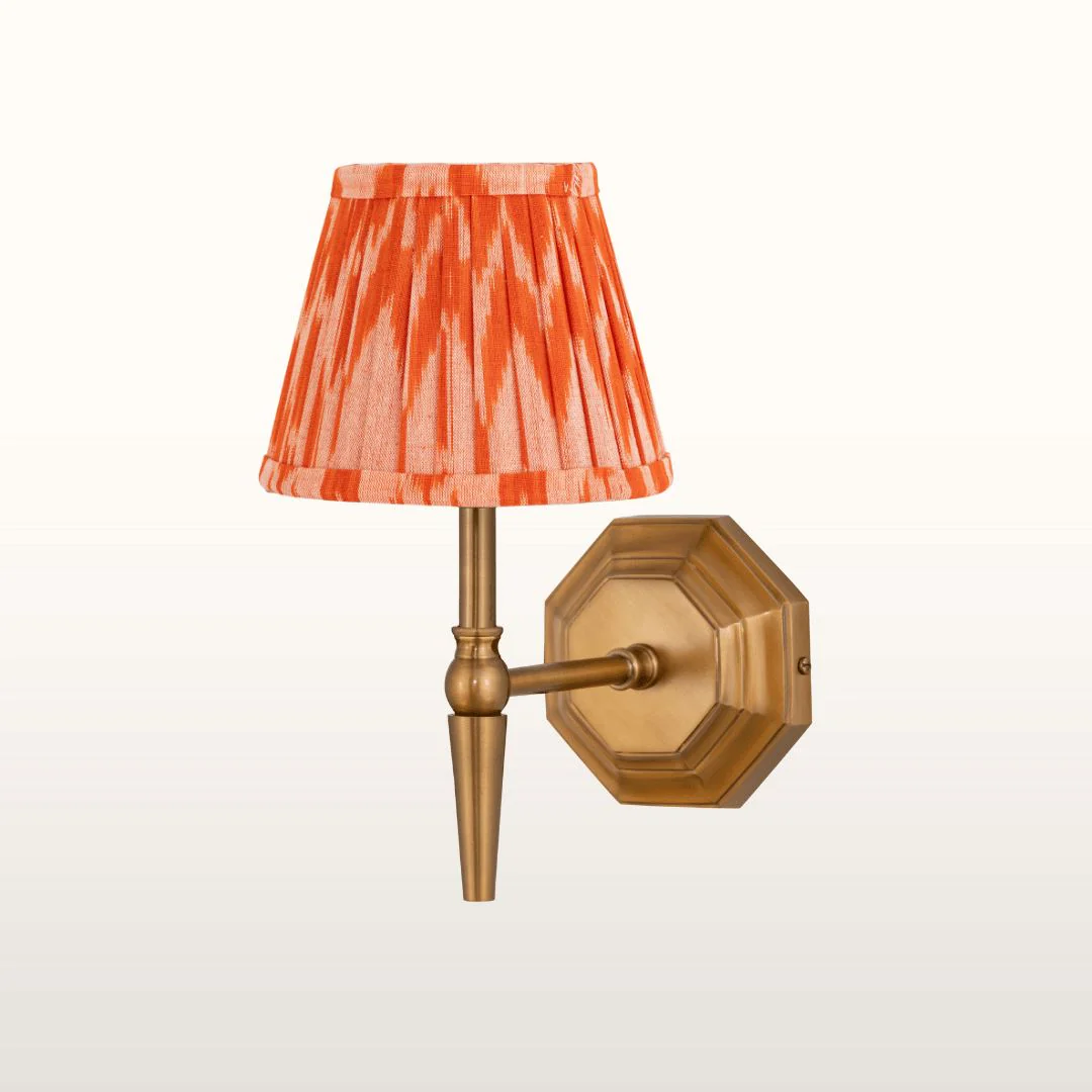 Muglins Single Brass Wall Light- Various Finishes - Image 10