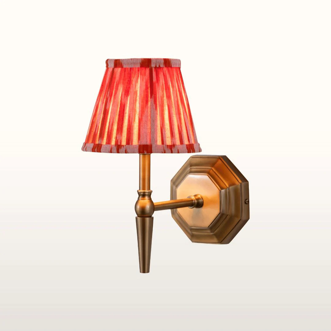 Muglins Single Brass Wall Light- Various Finishes - Image 11