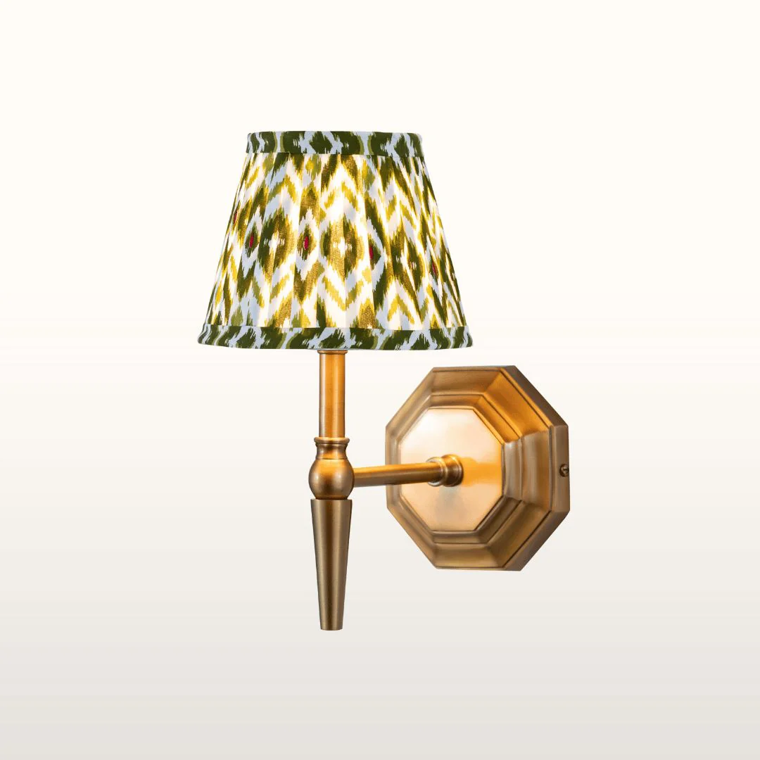 Muglins Single Brass Wall Light- Various Finishes - Image 12