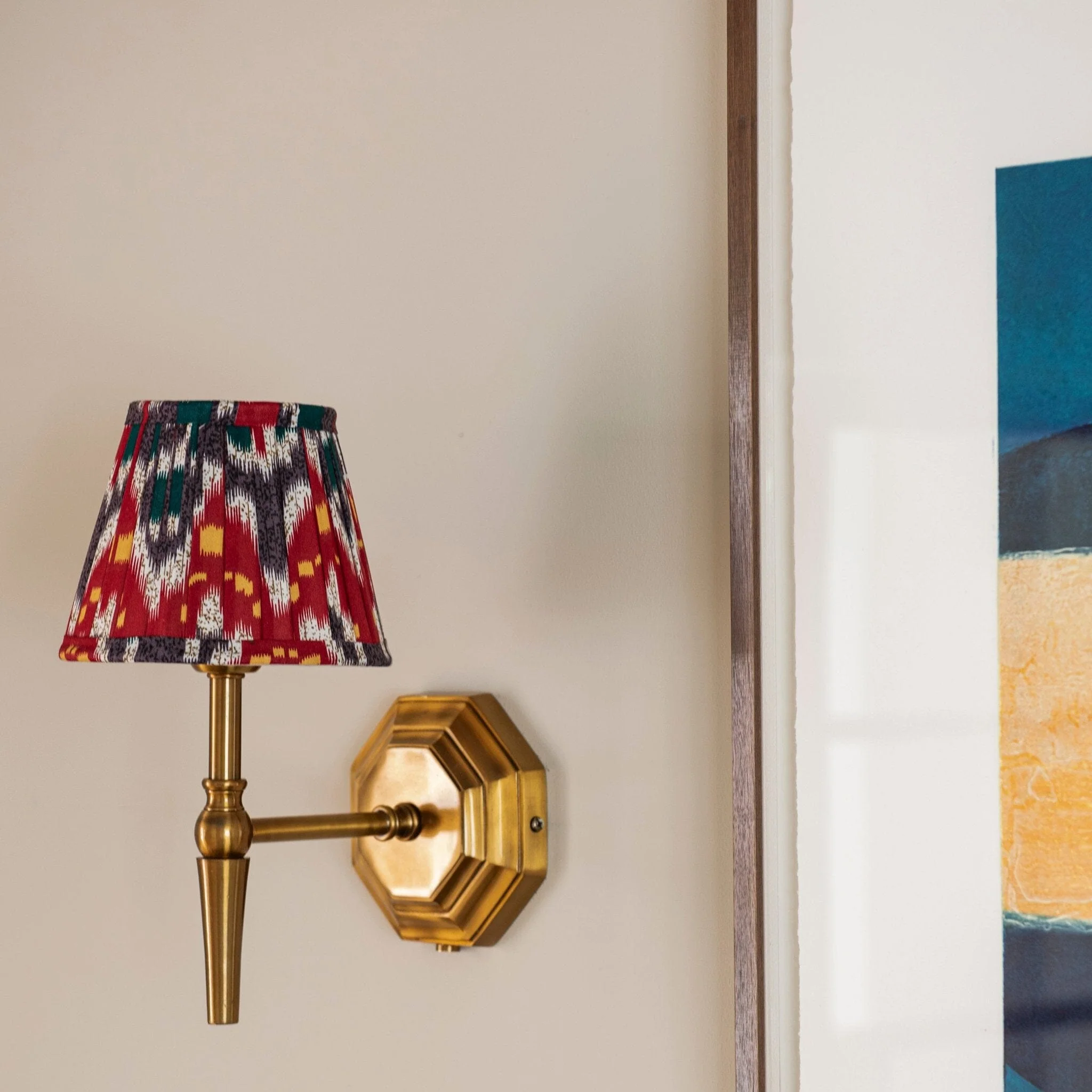 Muglins Single Brass Wall Light- Various Finishes - Image 16