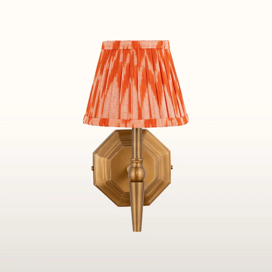 Muglins Single Brass Wall Light- Various Finishes - Image 3