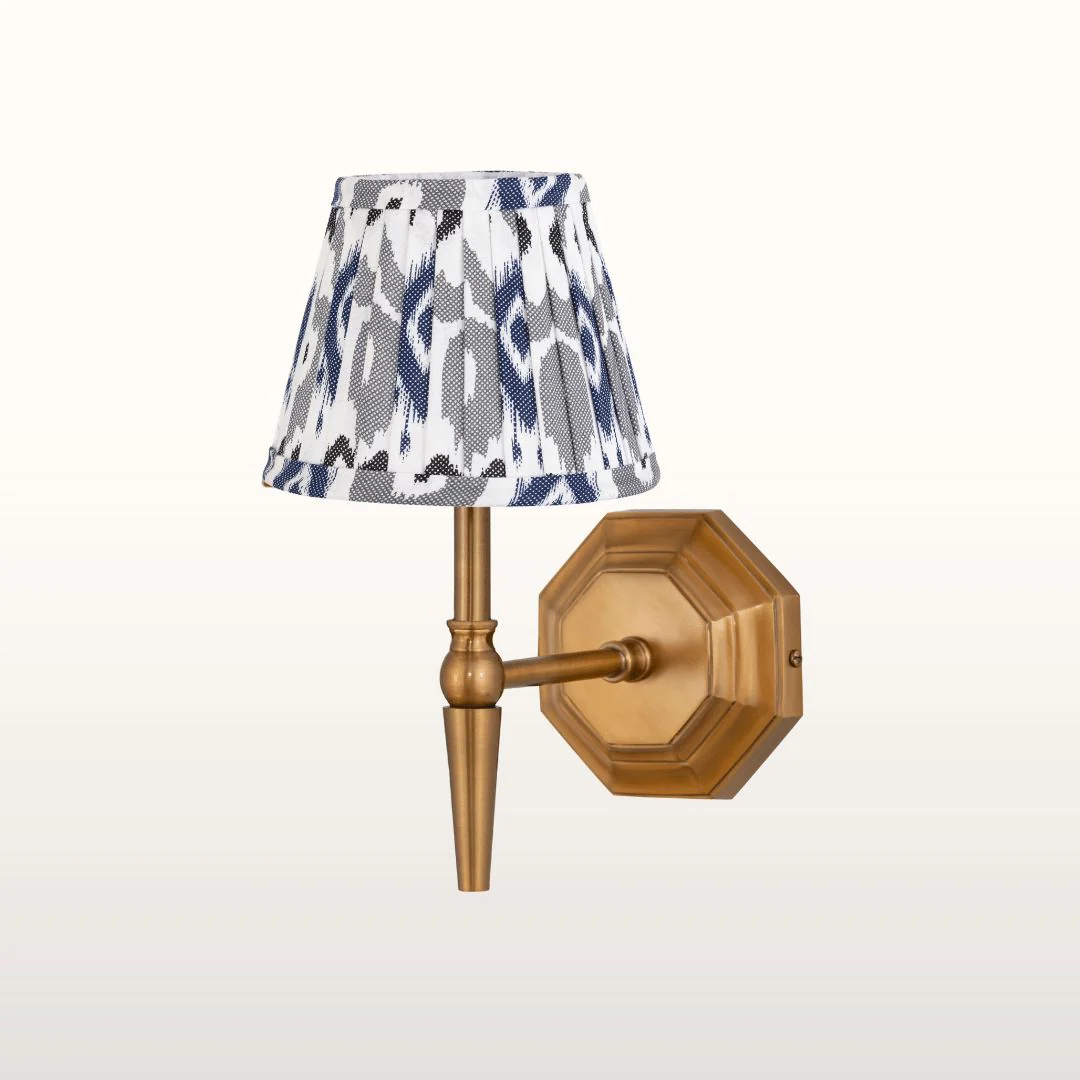 Muglins Single Brass Wall Light- Various Finishes - Image 8