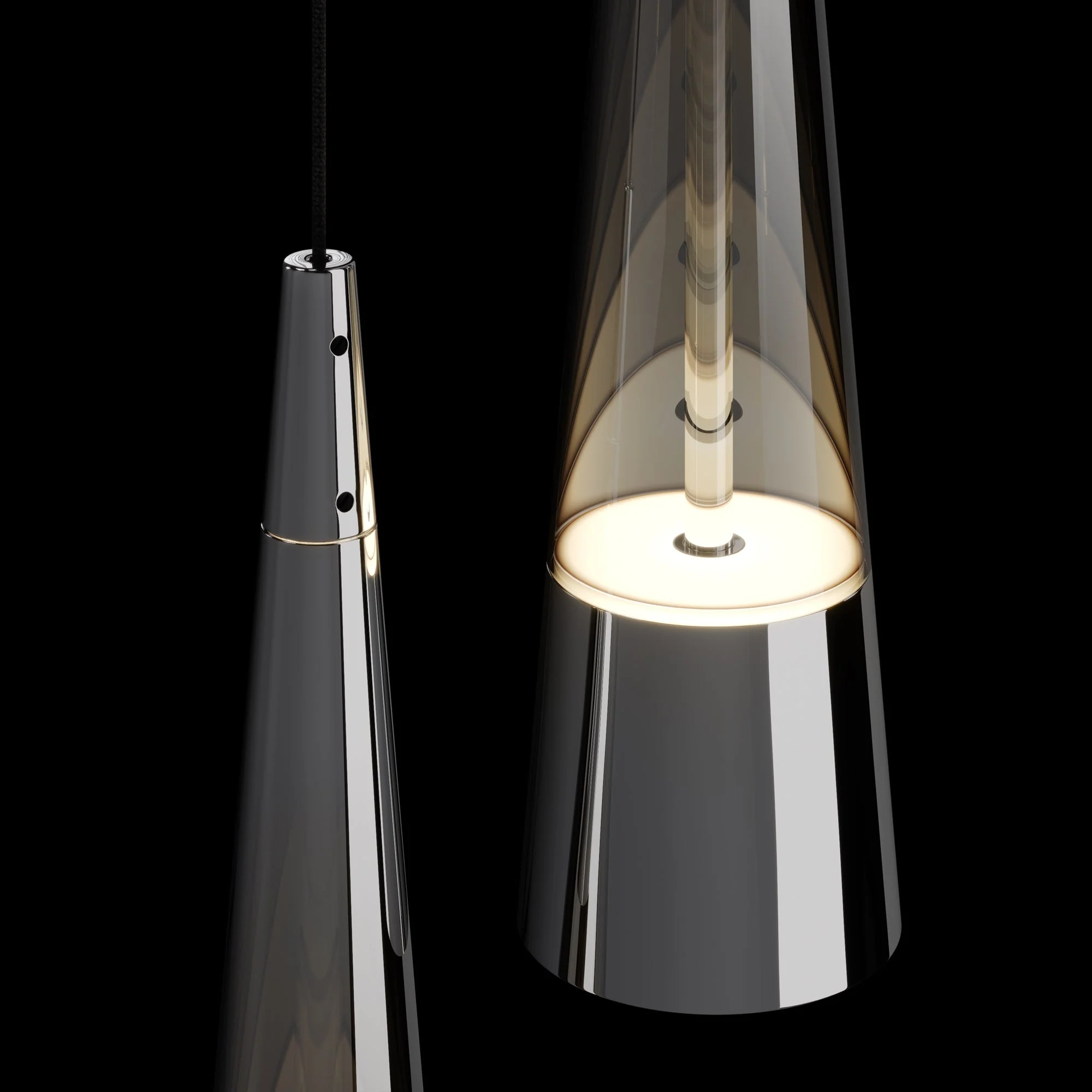 Sintesi Indoor LED Wall Light  - Chrome Finish - Image 12