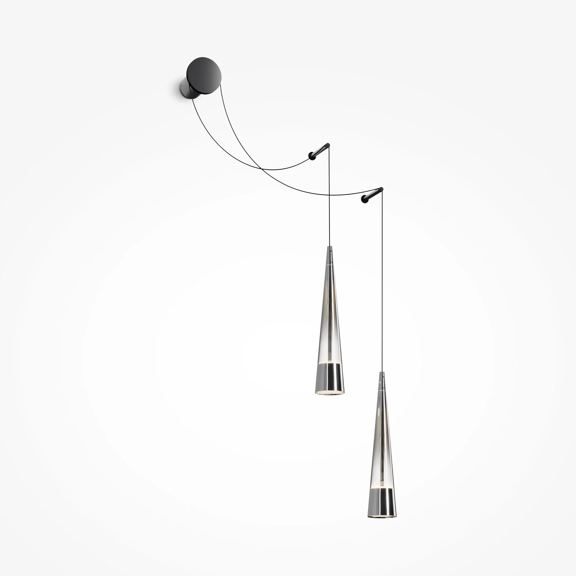Sintesi Indoor LED Wall Light  - Chrome Finish - Image 13