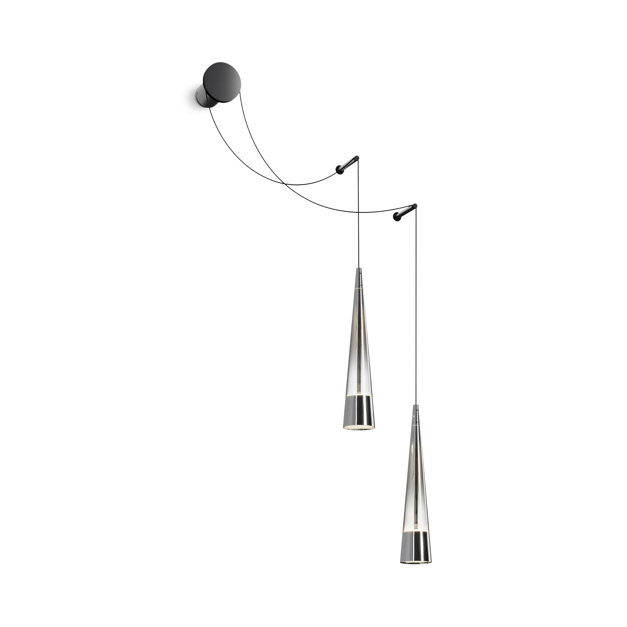 Sintesi Indoor LED Wall Light  - Chrome Finish - Image 8