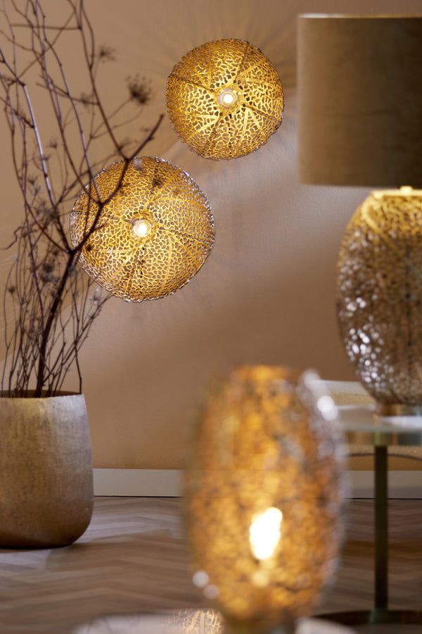 Sinula Wall Lamp -Gold Finish - Image 6