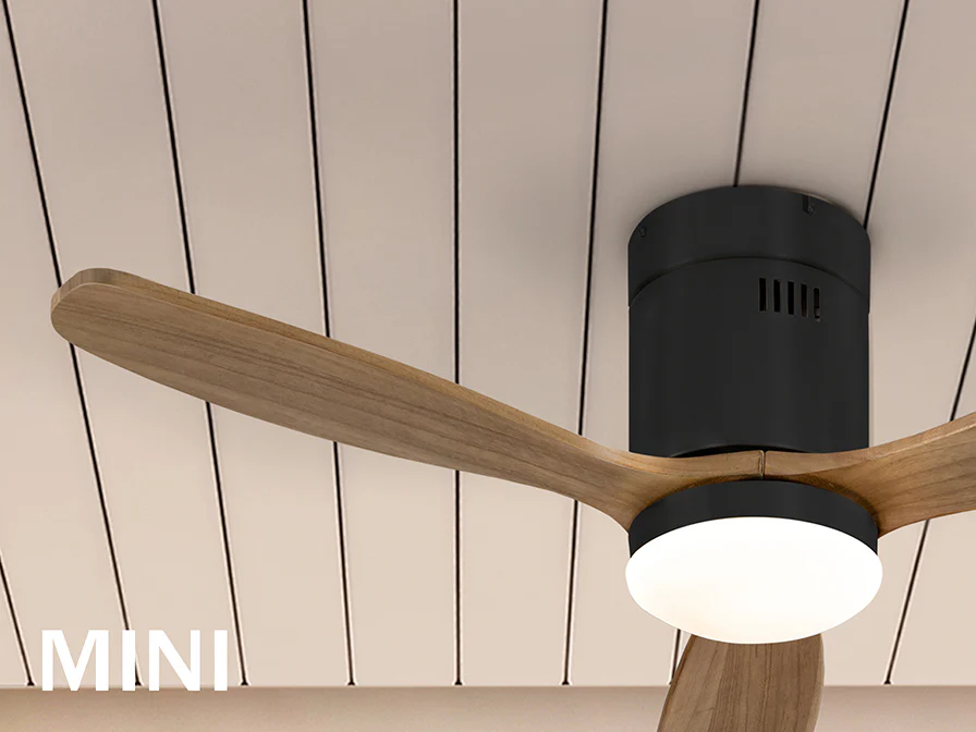 Siroco Ceiling fans Ø 100 to 120 cm- White/ Black Finish - Image 9