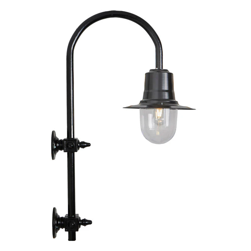 Skipton 1Lt Outdoor Wall Light - Cast Iron/Copper - Image 7