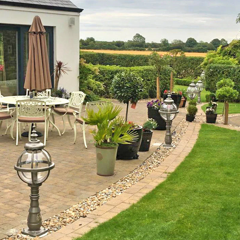 Skylark 1Lt Pedestal Light - Cast Iron - Image 8