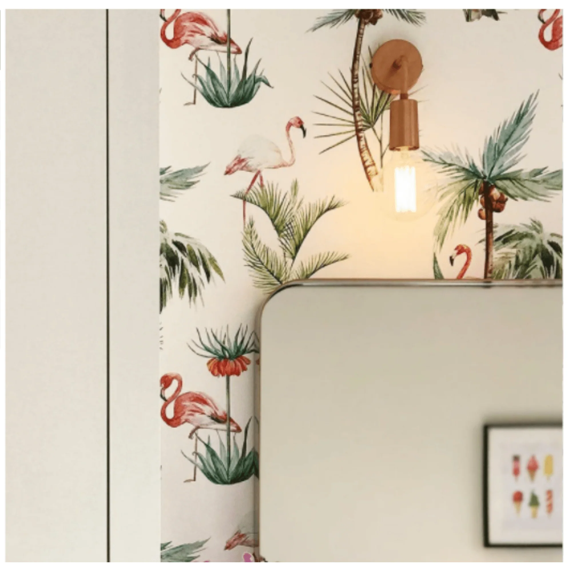 Sleek Edison Wall Light - Pewter/Copper/Brass - Image 4