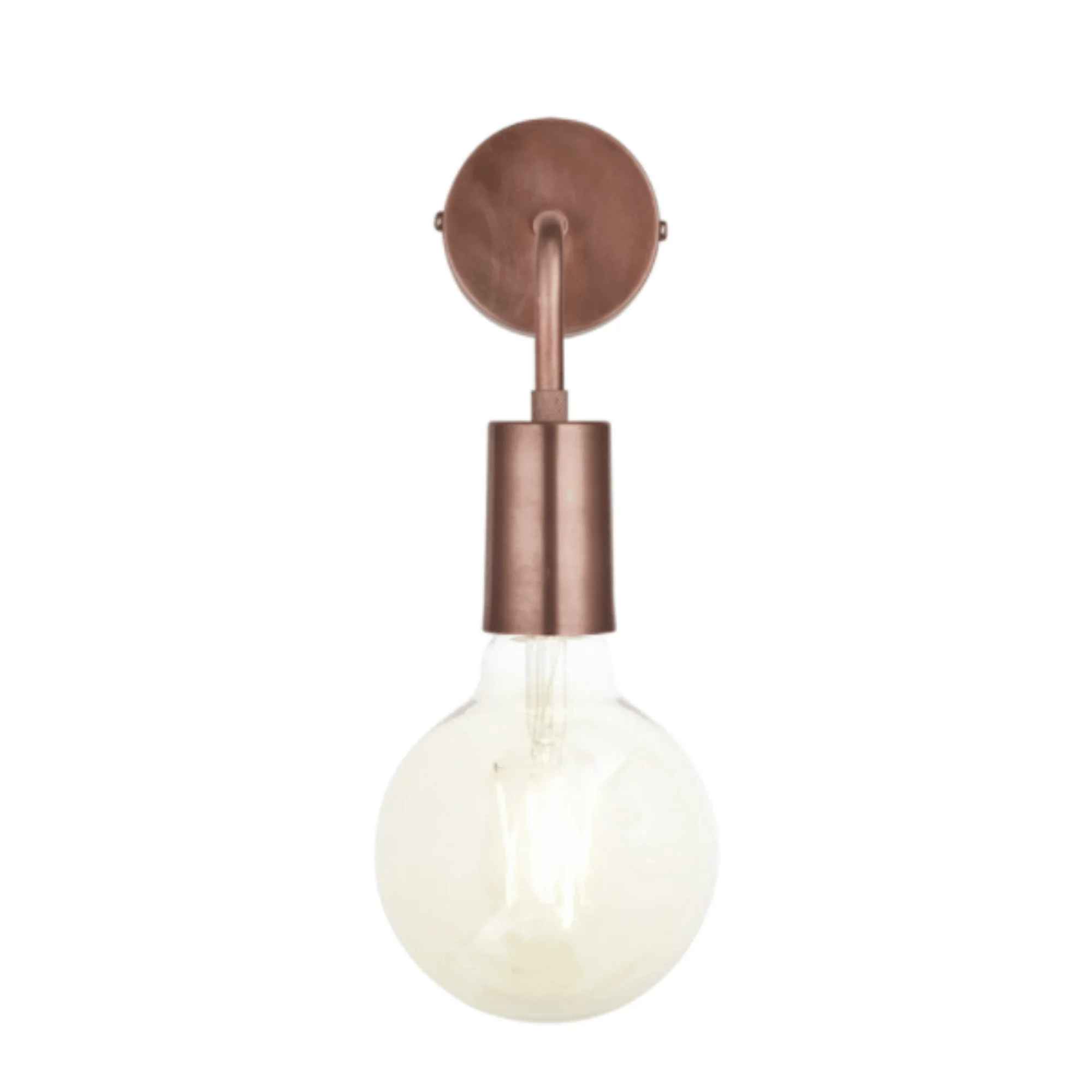 Sleek Edison Wall Light - Pewter/Copper/Brass - Image 6