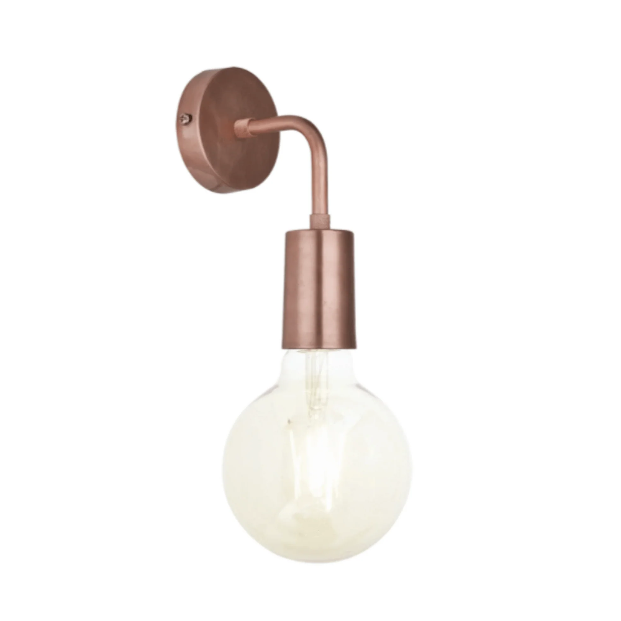 Sleek Edison Wall Light - Pewter/Copper/Brass - Image 7