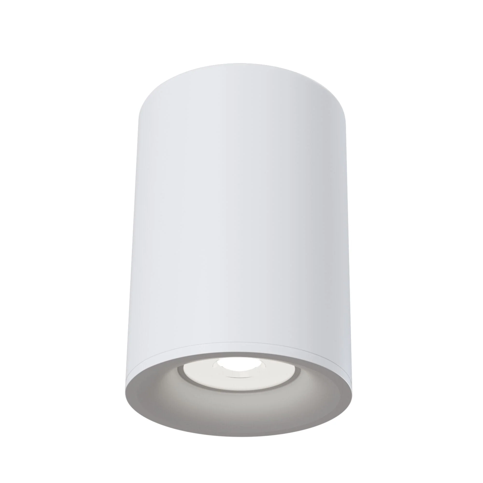 Slim Single Flush Spotlight IP20 - Black/White - Image 2