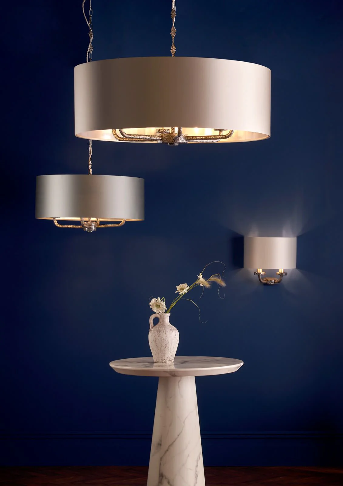 Sloane Single/Double Wall Light complete with Bespoke shade - Image 6
