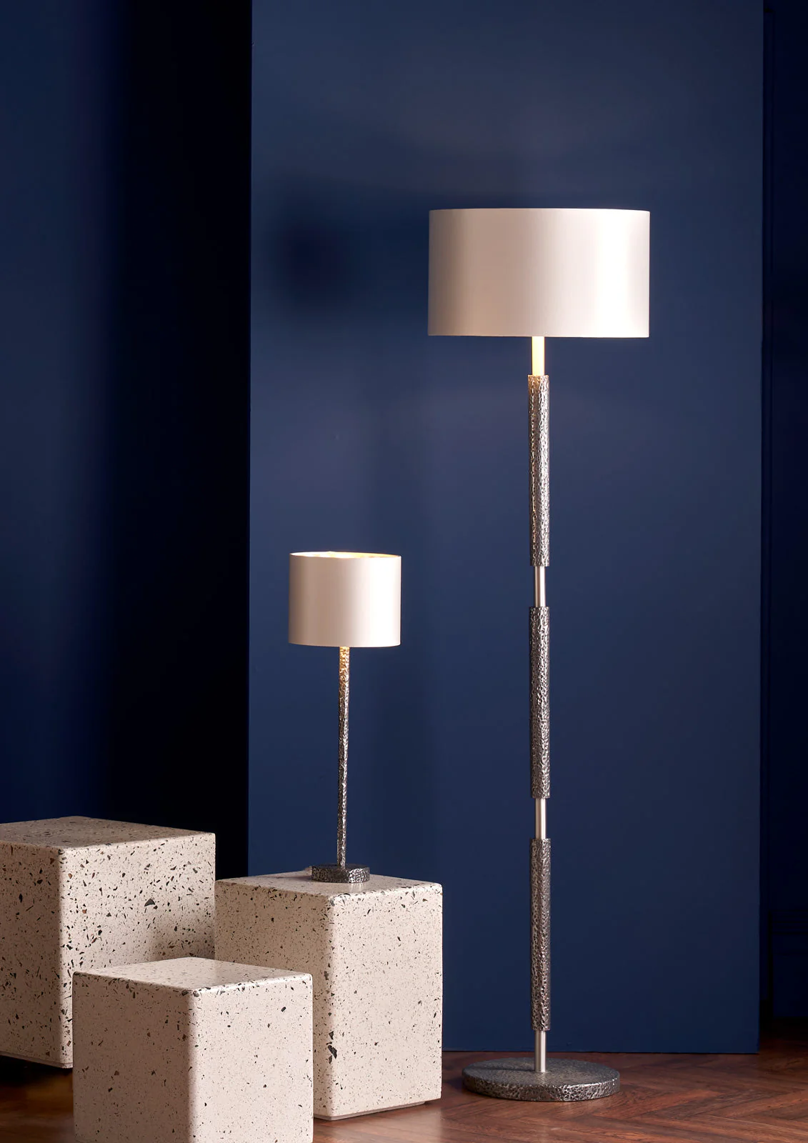 Sloane Small/Large Table Lamp Bronze/Pewter Base Only B22 - Image 4