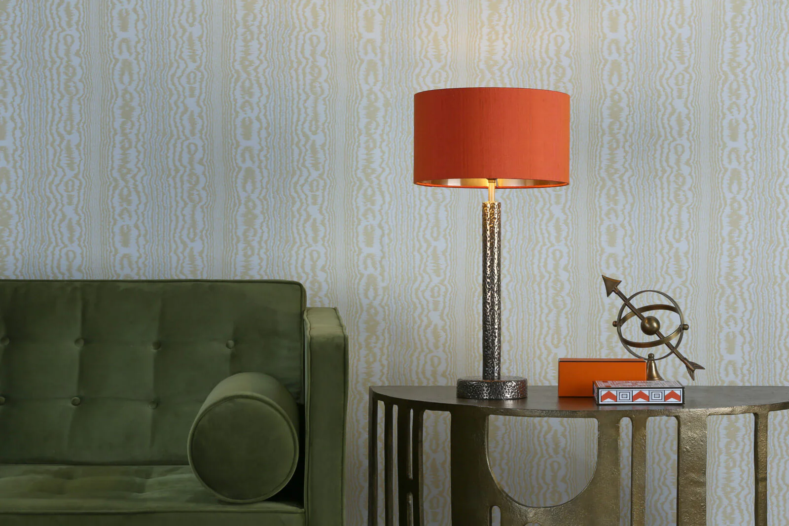 Sloane Small/Large Table Lamp Bronze/Pewter Base Only B22 - Image 8