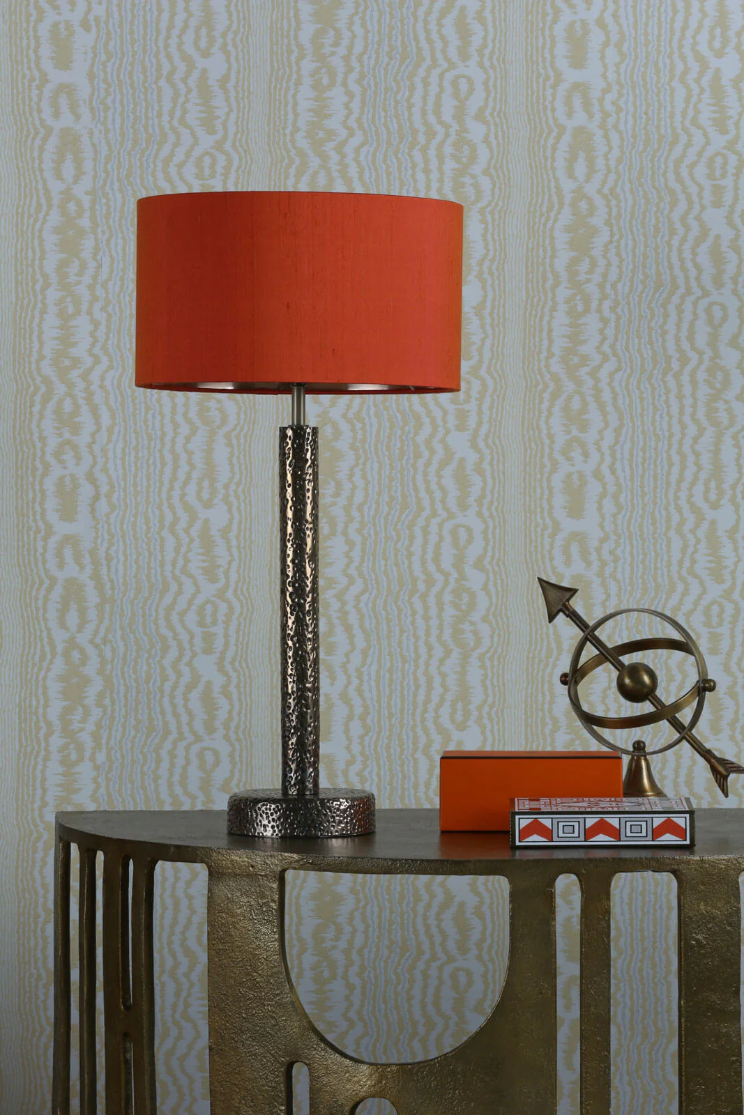 Sloane Small/Large Table Lamp Bronze/Pewter Base Only B22 - Image 9