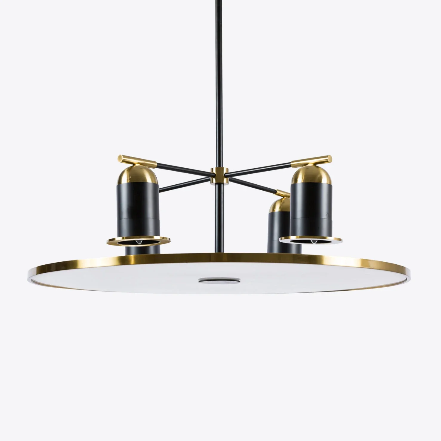 Kiev Chandelier- Black, Brass Finishes - Image 3