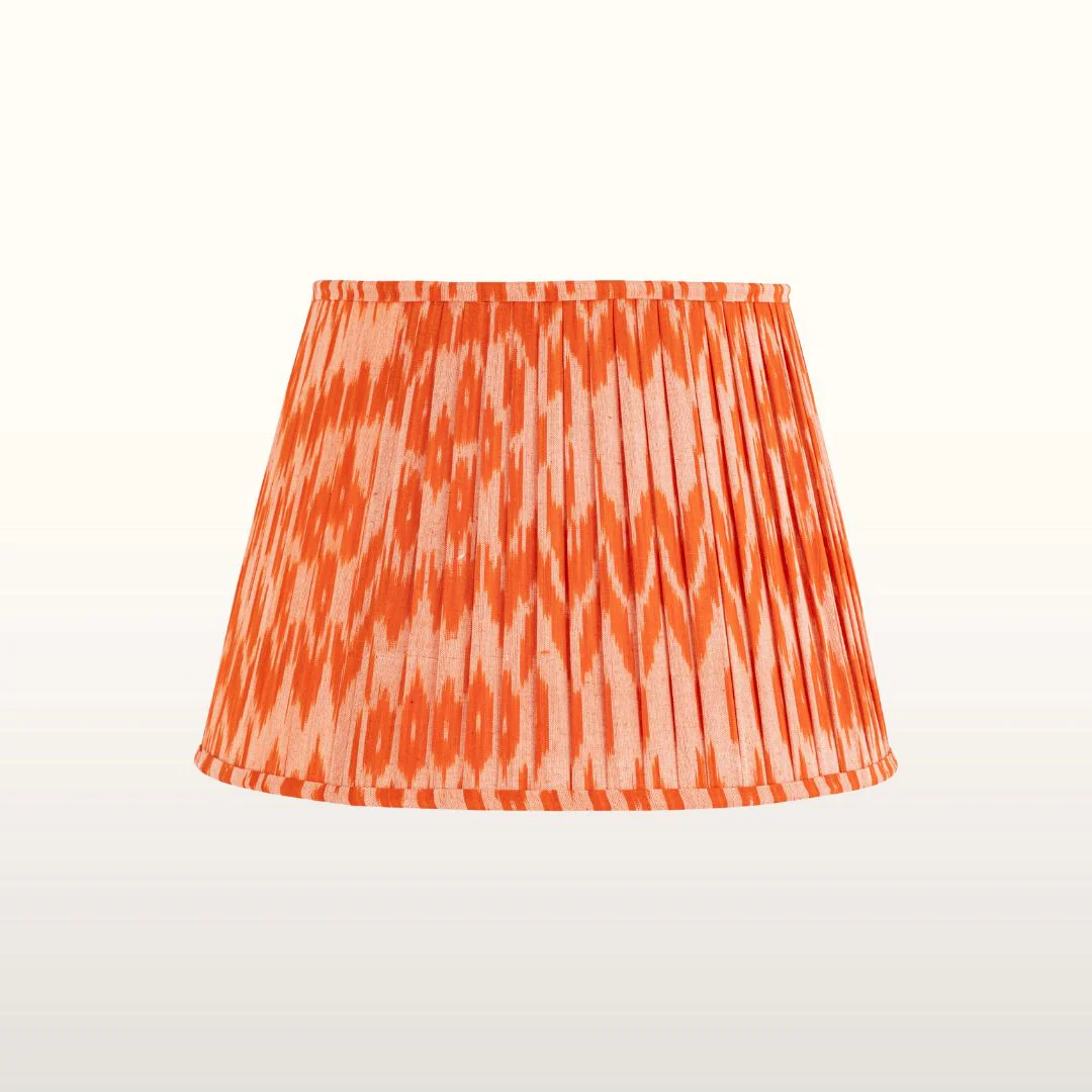 Bowline Small/ Large Pleated Lampshade- Various Finishes - Image 2