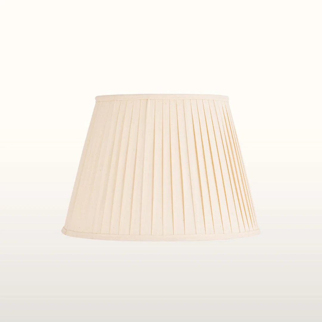 Bowline Small/ Large Pleated Lampshade- Various Finishes - Image 8