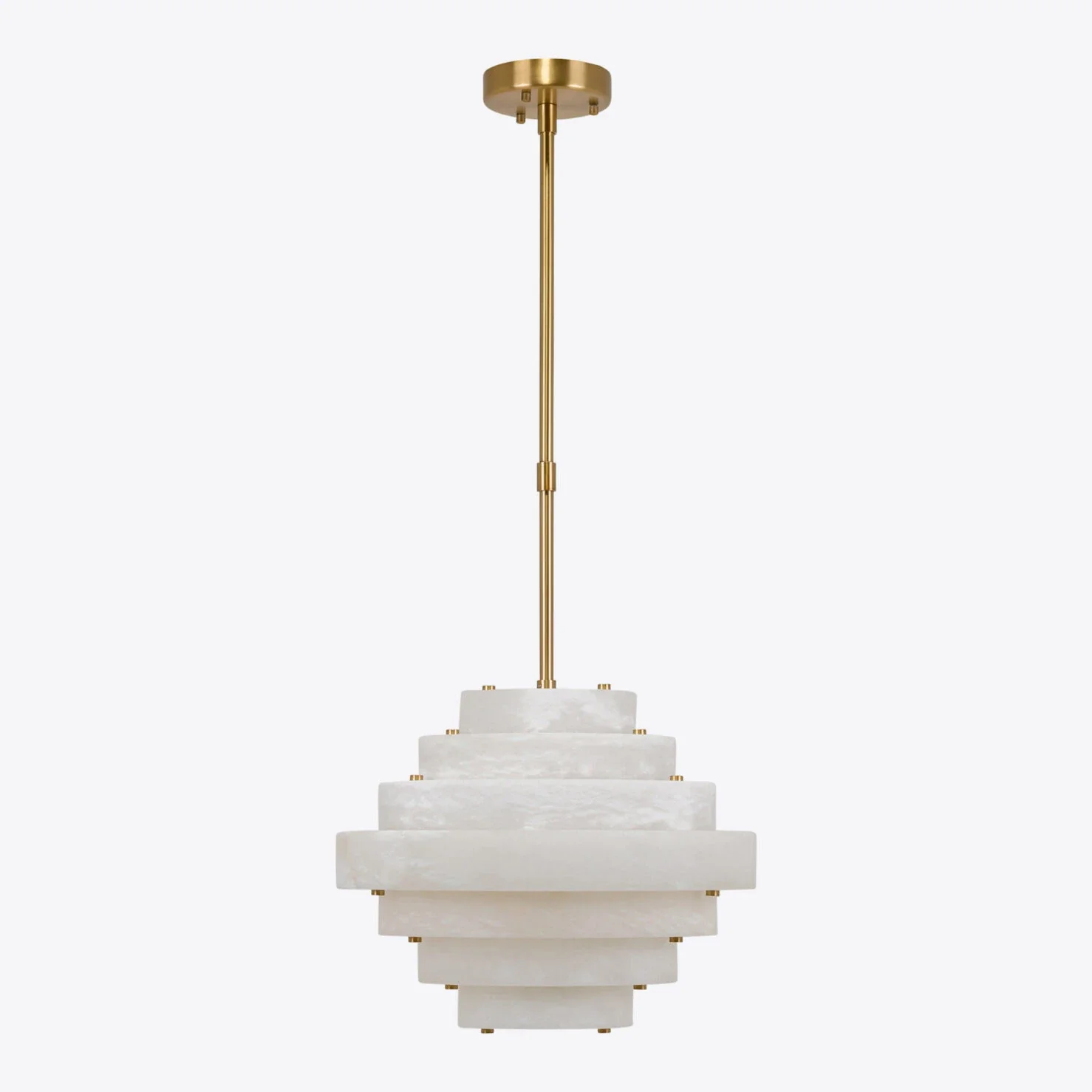Neptune Alabaster Chandelier - Image 4