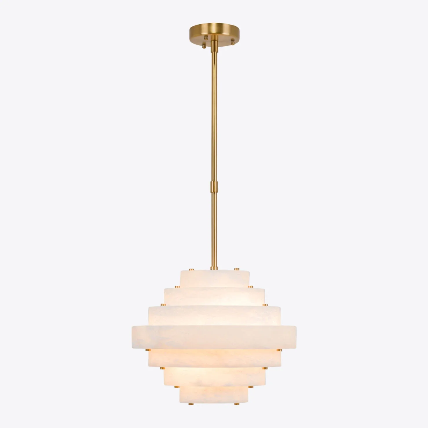 Neptune Alabaster Chandelier - Image 5