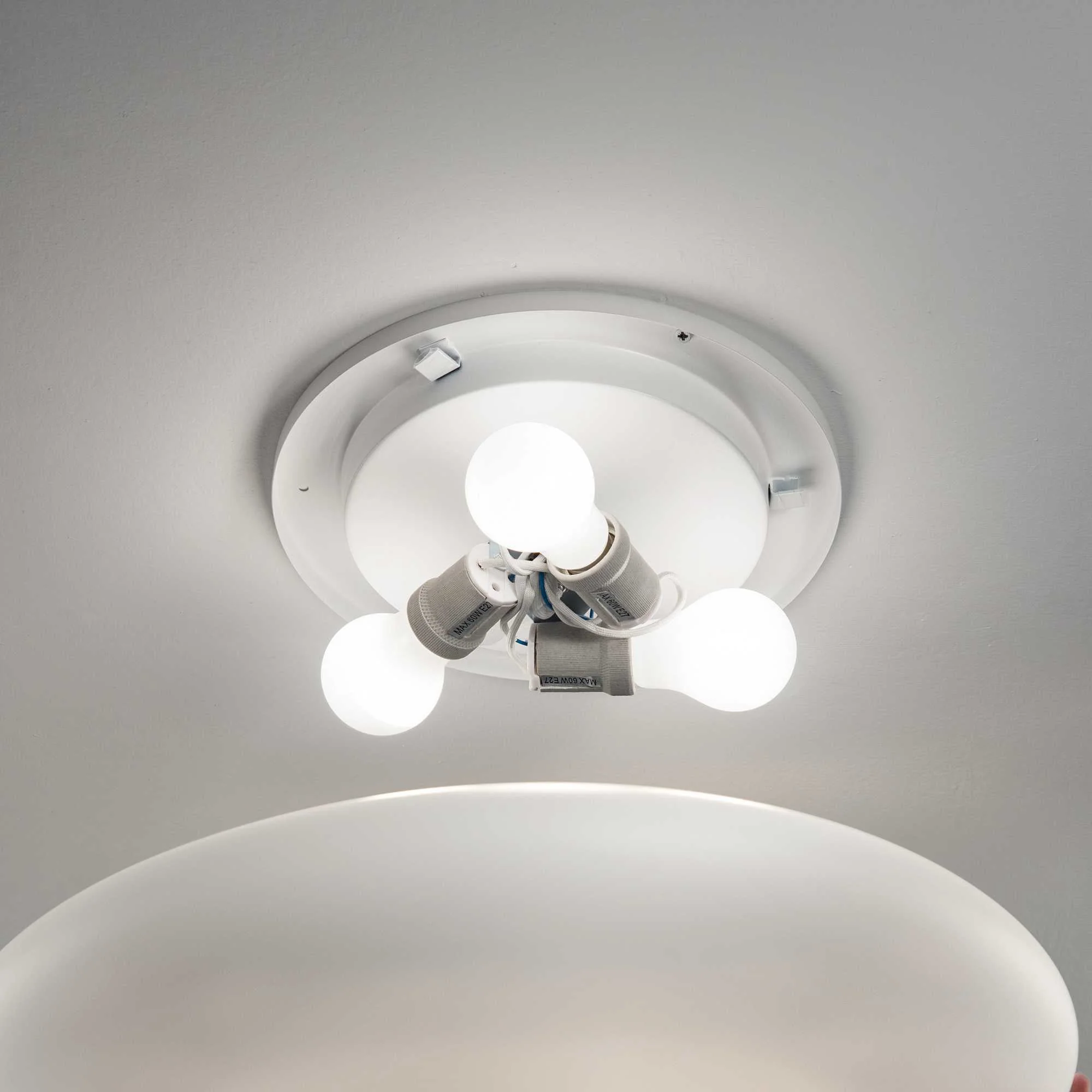 Smarties Flush Light Fitting - White Finish - Image 7