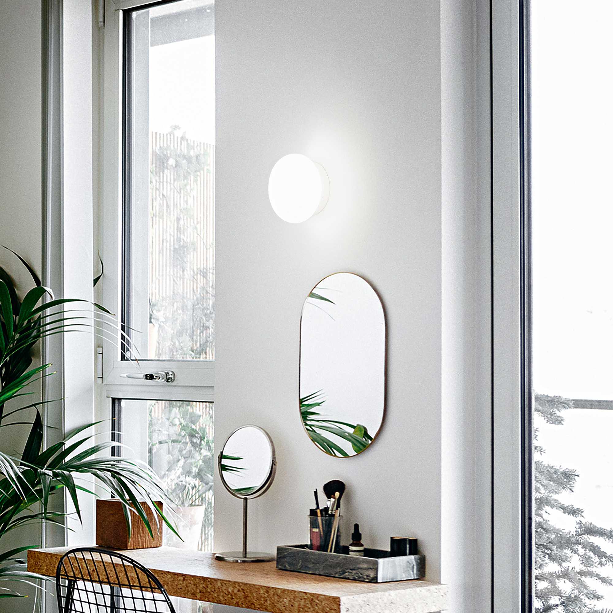 Smarties Wall Light Fitting - White Finish - Image 2