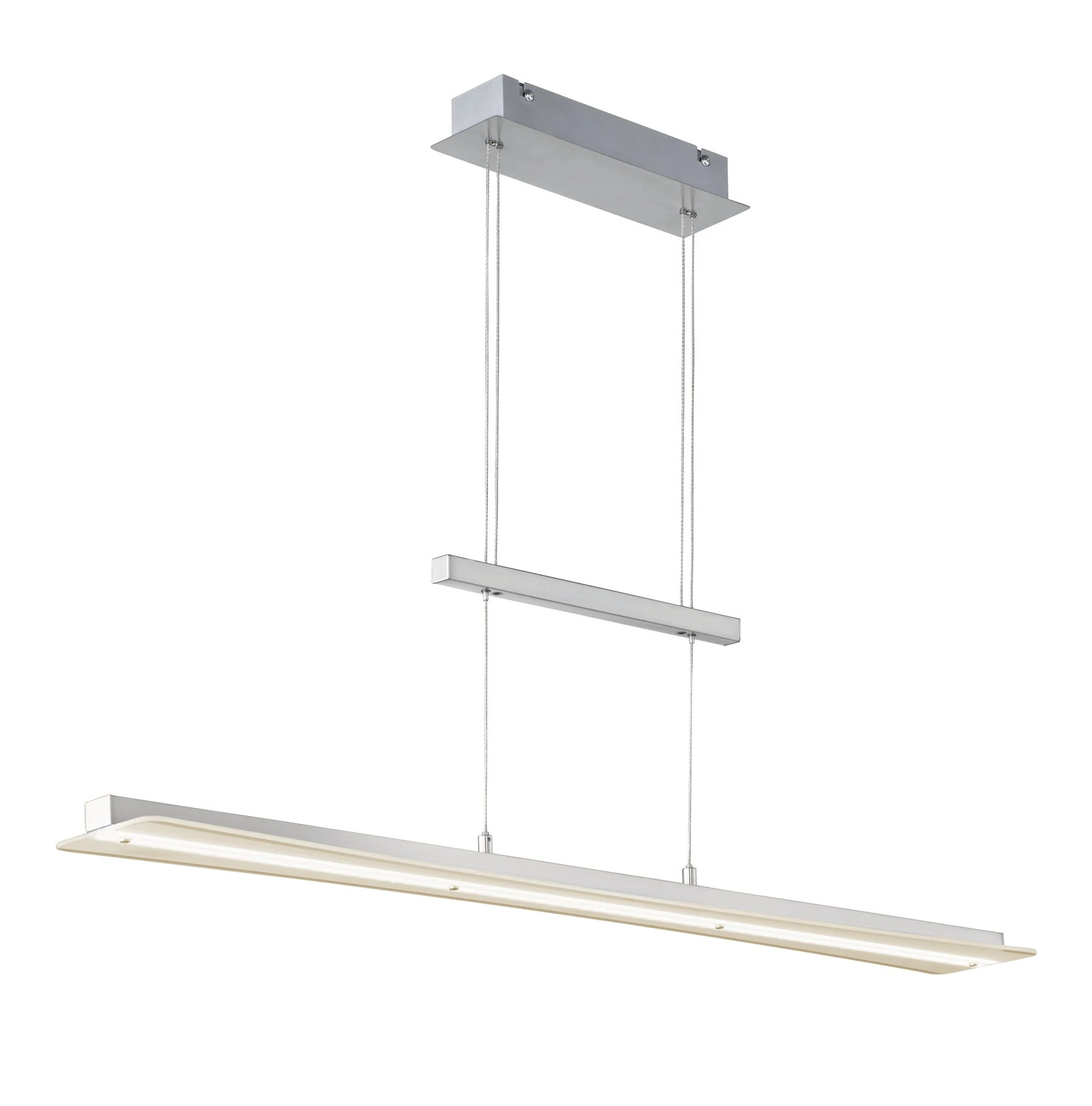SMASH Linear LED Pendant - Matt Black/Matt Nickel - Image 5