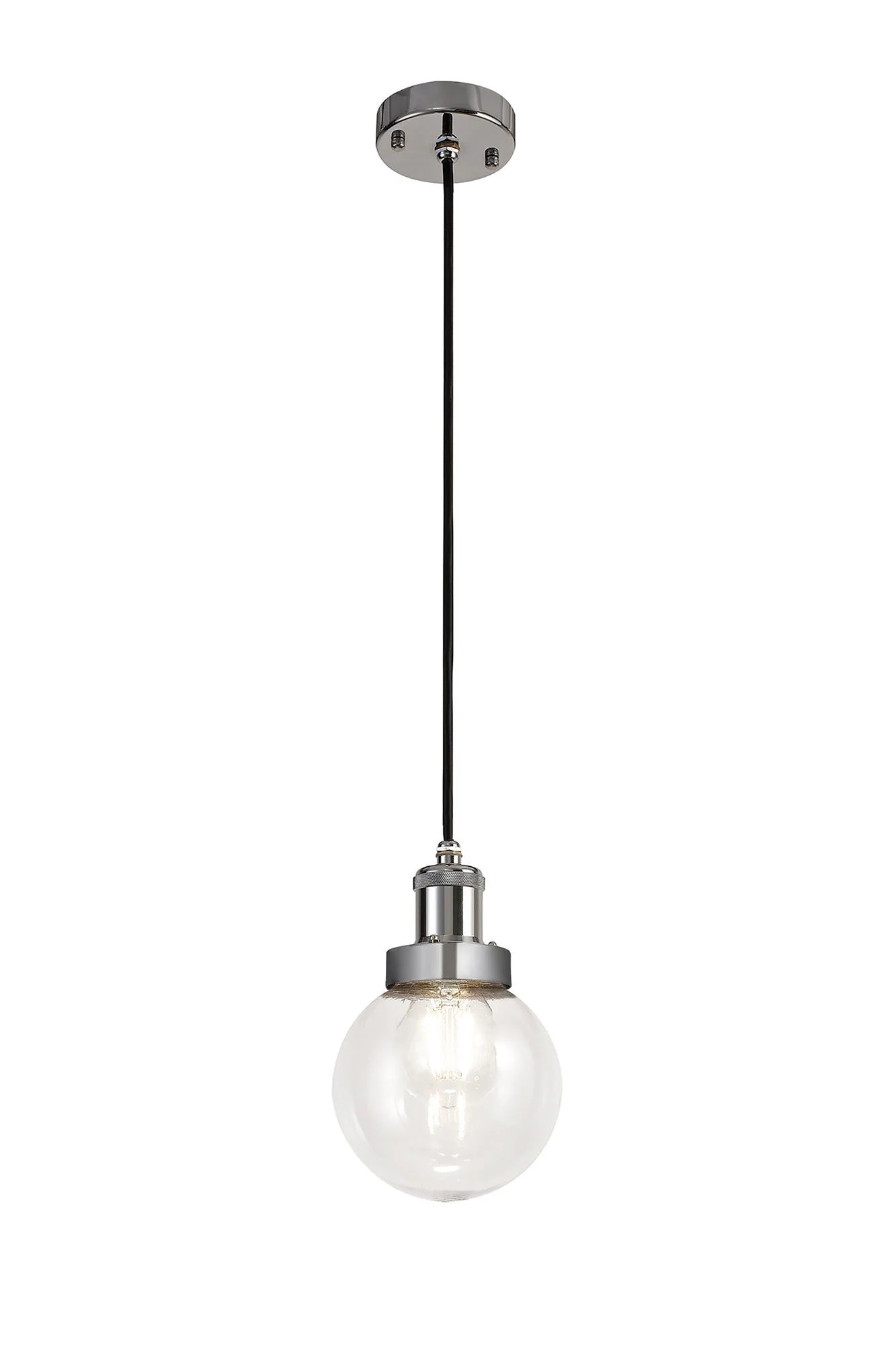 Soiree IP65 Exterior Titanium Silver/Polished Chrome - Image 3