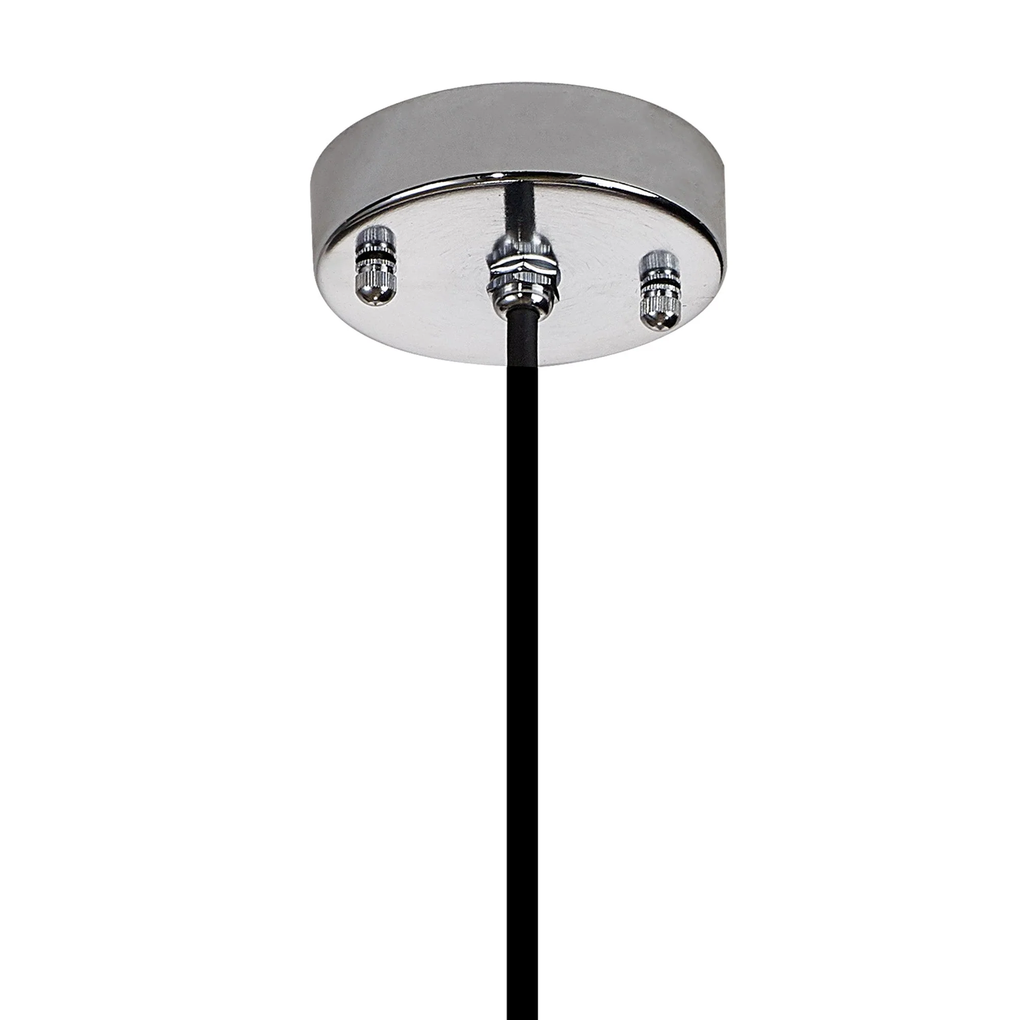 Soiree Outdoor Pendant IP65 - Titanium Silver & Polished Chrome Finish - Image 3