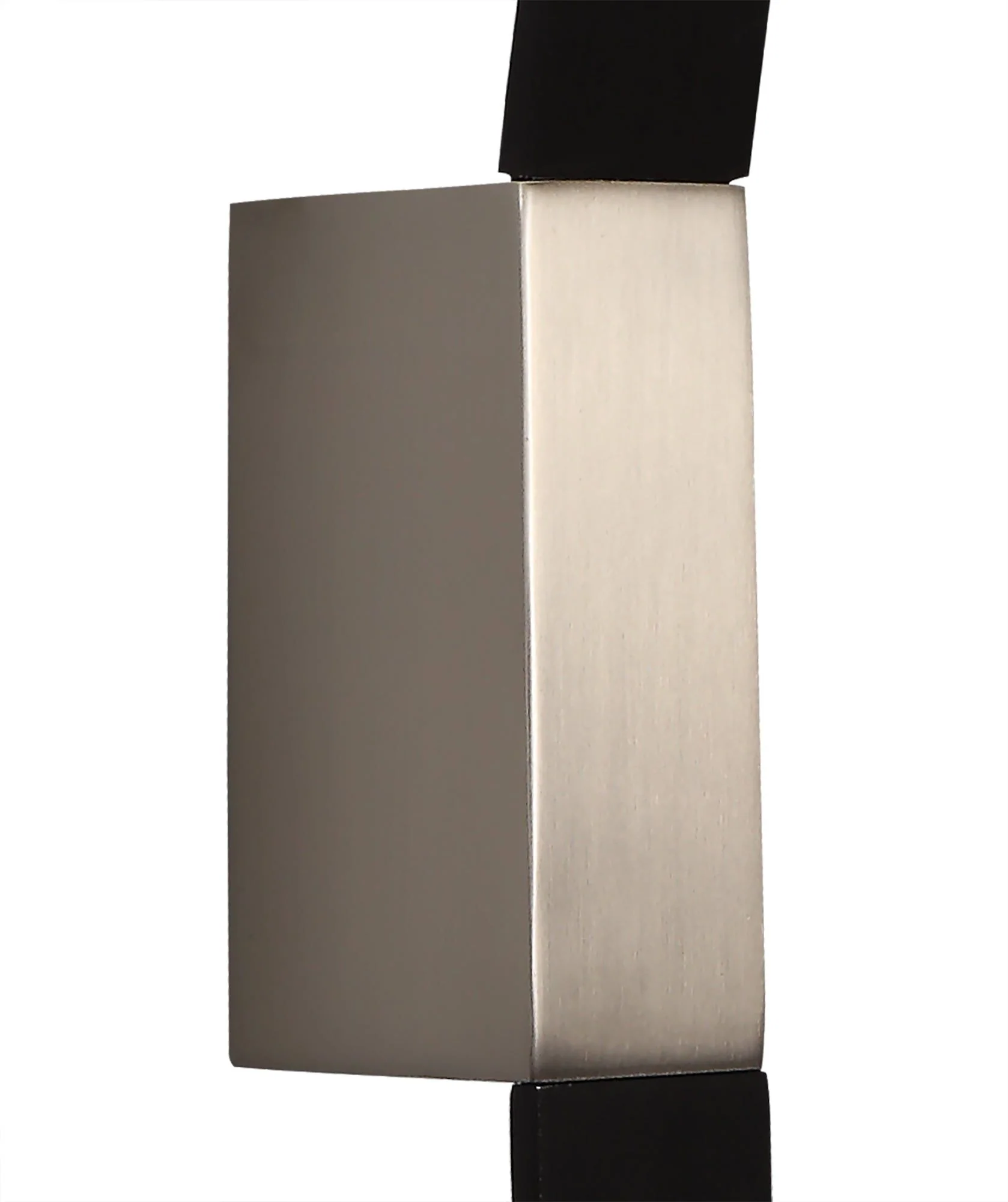 Soisant Wall Lamp, 1 x 8W LED, 3000K, 560lm, Sand Black/Satin Nickel, 3yrs Warranty - Image 3
