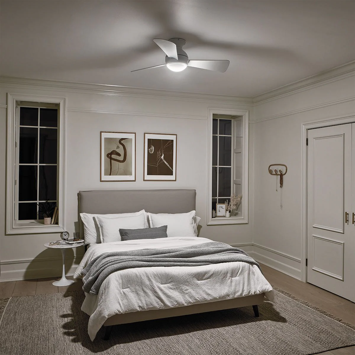 Sola - 34in / 86cm Fan - Brushed Nickel or Matte White - Image 10
