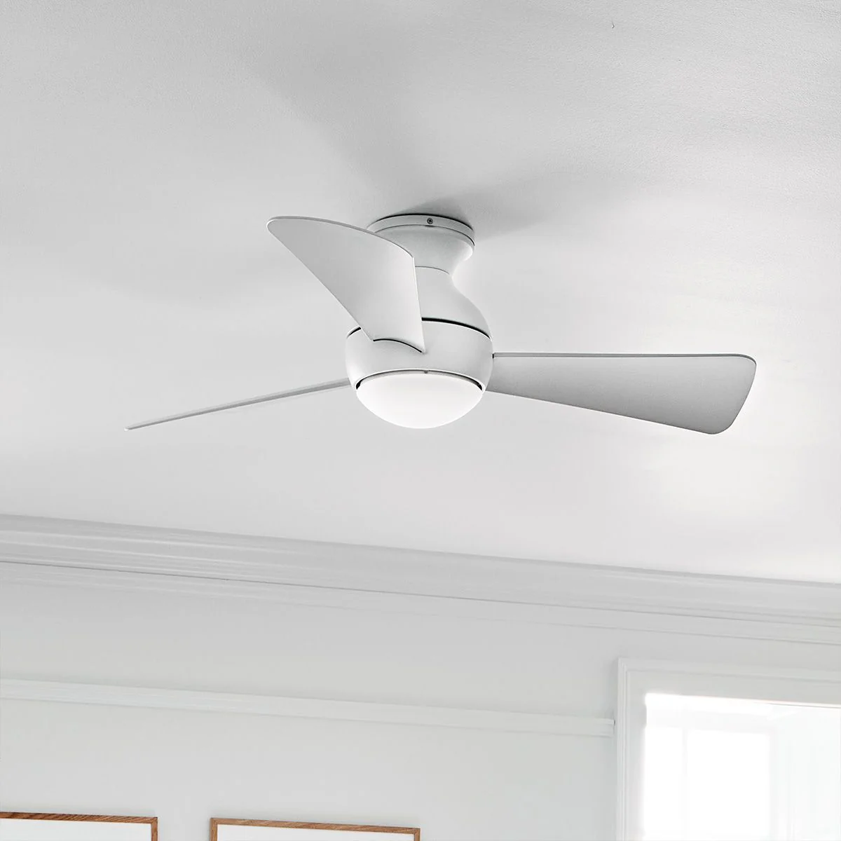 Sola - 34in / 86cm Fan - Brushed Nickel or Matte White - Image 9