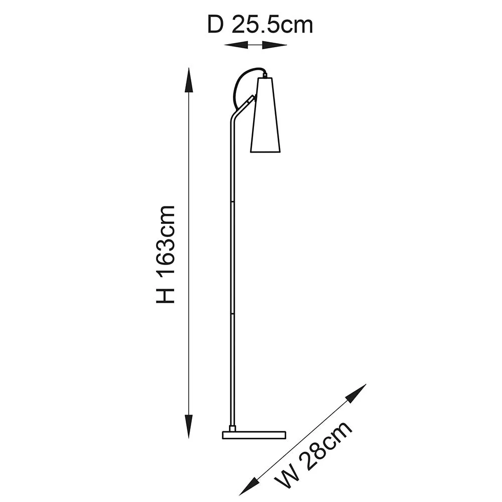 Solara New Task Floor Lamp E27 - Image 8