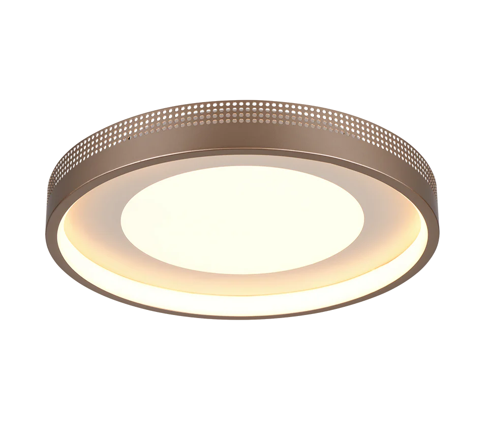 Solea LED Flush Light - Coffee/ Black Finish - Image 2