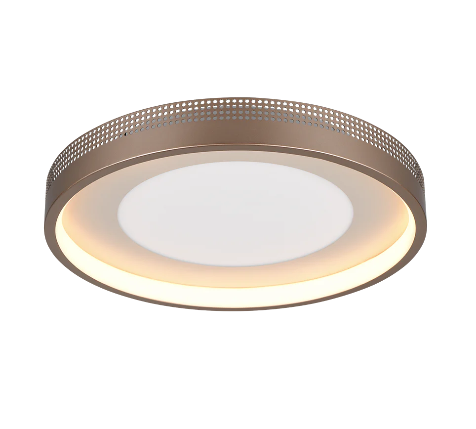 Solea LED Flush Light - Coffee/ Black Finish - Image 4