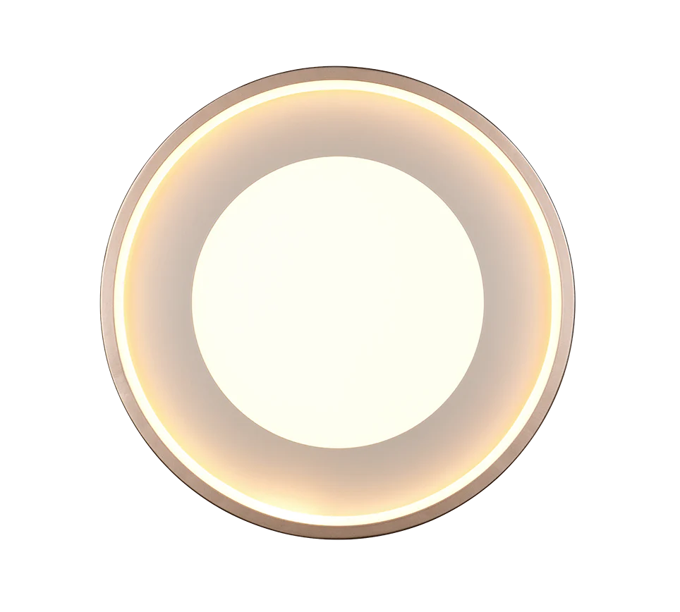 Solea LED Flush Light - Coffee/ Black Finish - Image 5